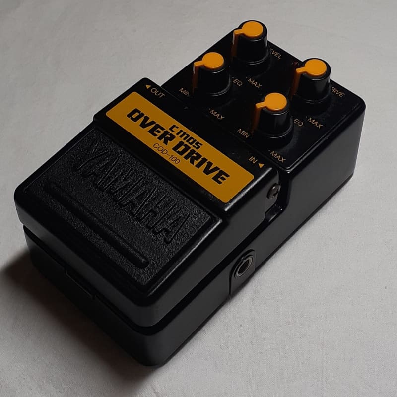 used 1980's Yamaha COD-100 C MOS Overdrive Black - Effect Pedal