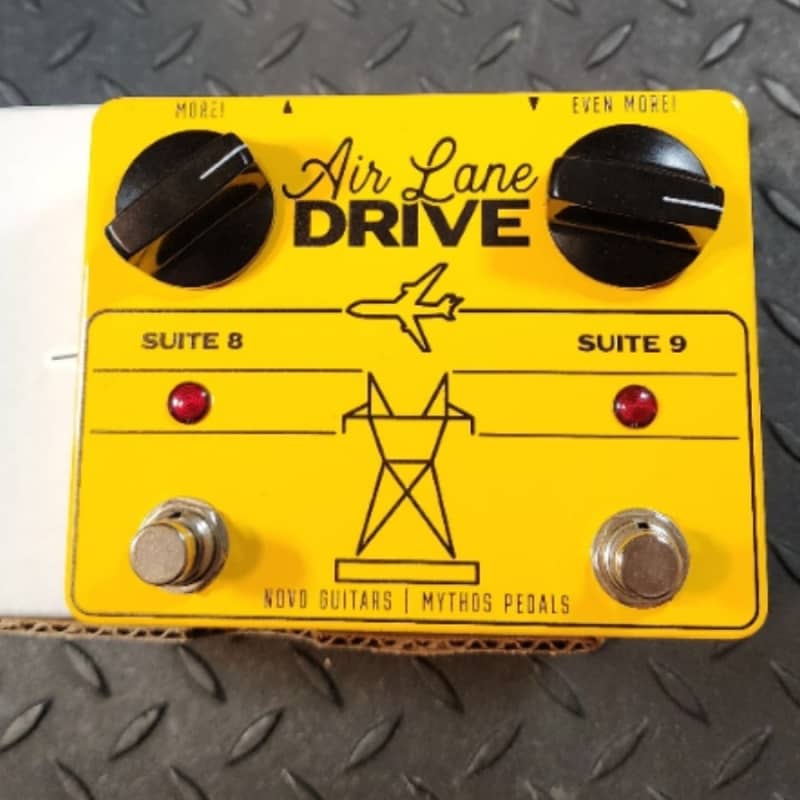 used 2022 Mythos Pedals Air Lane Drive Vandalism Yellow - Effect Pedal