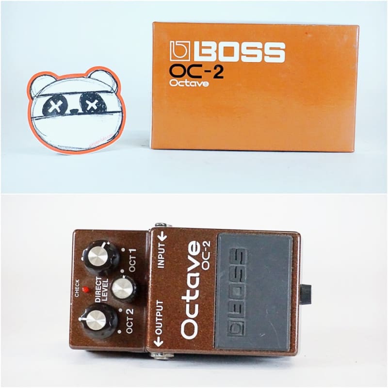 used 1991 Boss OC-2 Octave (Black Label) Brown - Effect Pedal