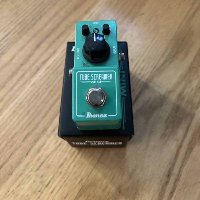 used 2015 - Present Ibanez TSMINI Mini Tube Screamer Green - Effect Pedal