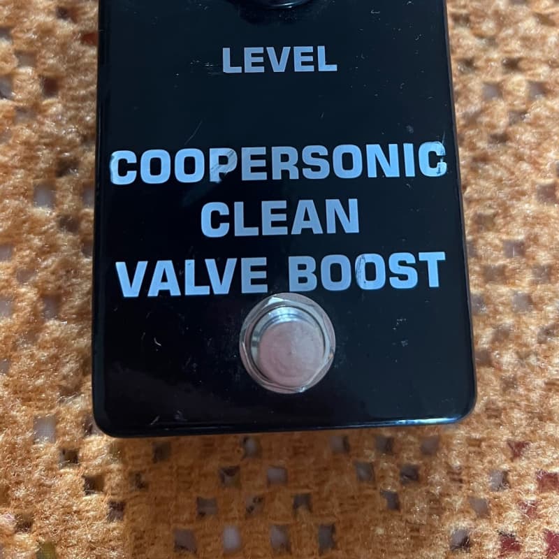 used 2011 Coopersonic Valve Clean Boost Black - Effect Pedal