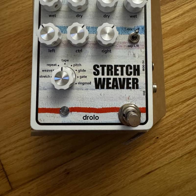 used 2021 Drolo Stretch Weaver White - Effect Pedal