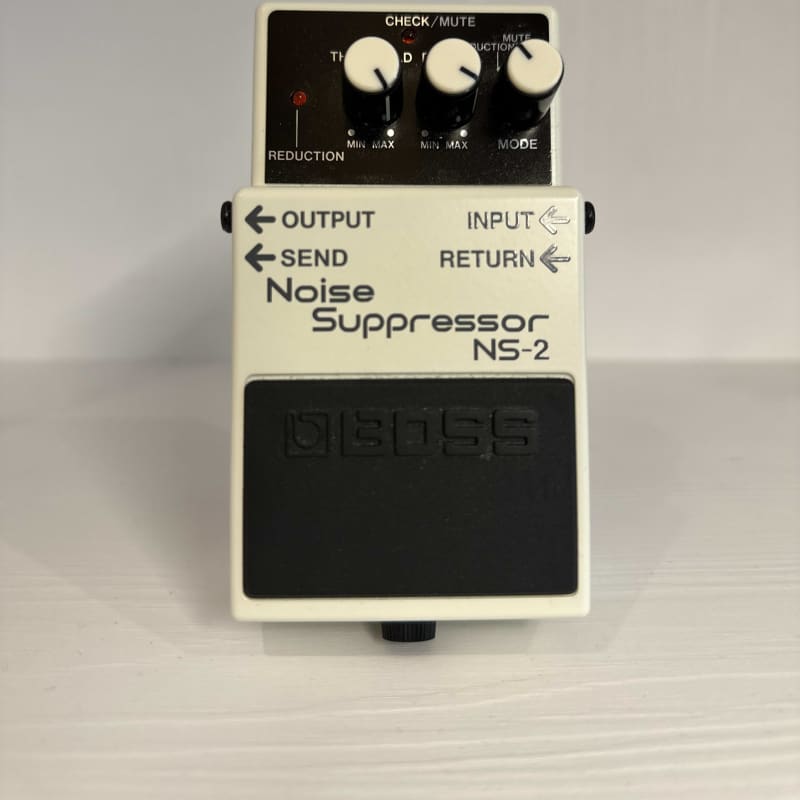 used Boss NS-2 Noise Suppressor White - Effect Pedal