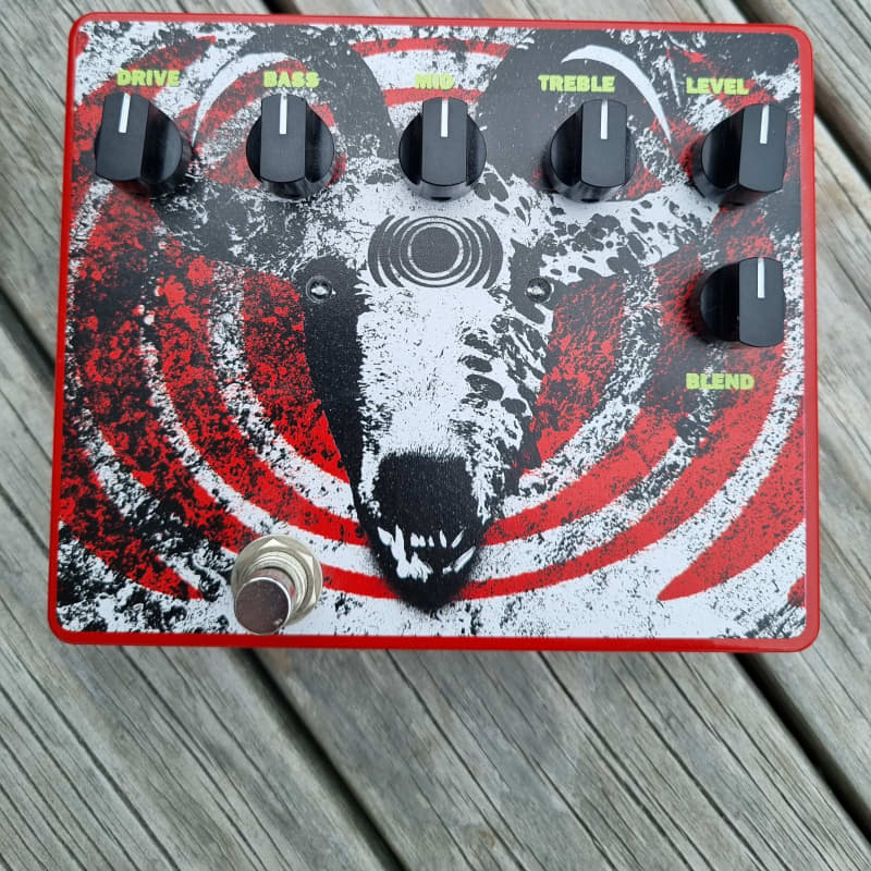 used 2010s Abominable Electronics Sunnbather DI Red - Effect Pedal