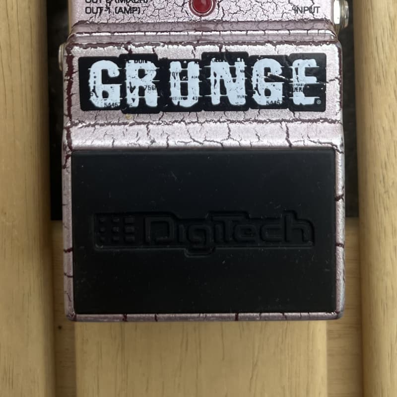 used 2010s DigiTech Grunge Distortion Purple - Effect Pedal