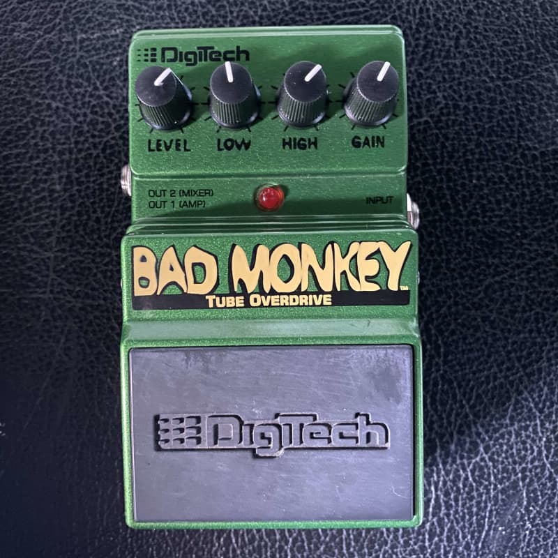 used 2004 - 2016 DigiTech Bad Monkey Tube Overdrive Green - Effect Pedal