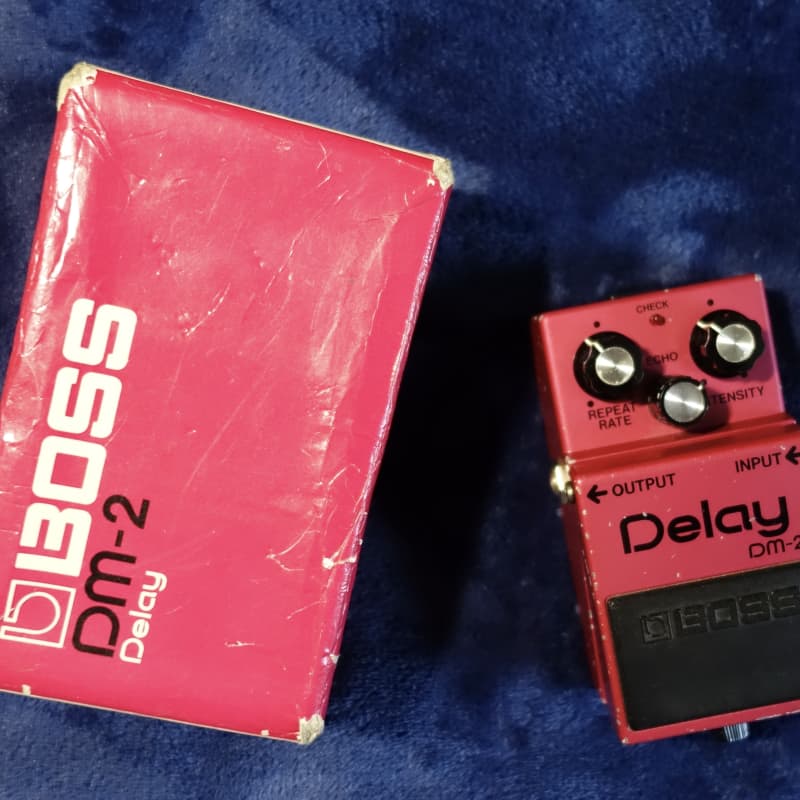 used 1981 - 1984 Boss DM-2 Delay (Black Label) Pink - Effect Pedal