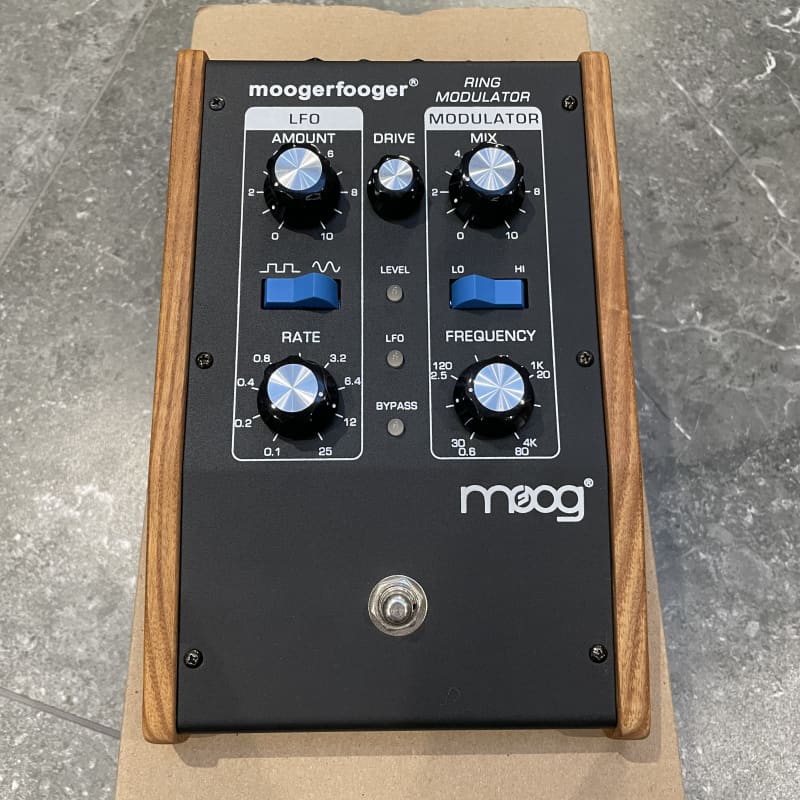 used 1998 - 2018 Moog MF-102 Moogerfooger Ring Modulator Black - Effect Pedal