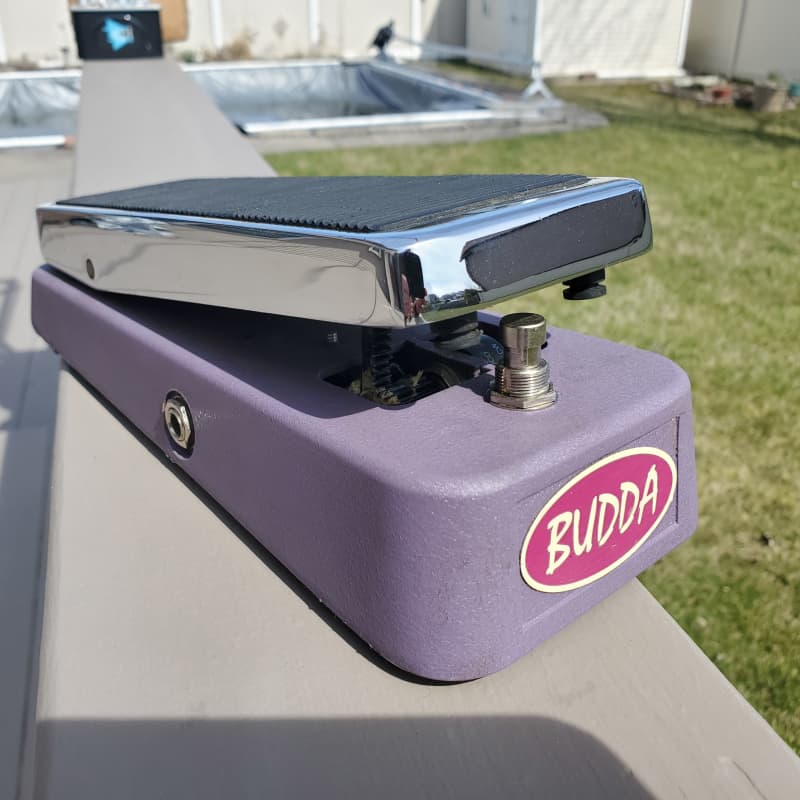 used 1998 - 2009 Budda Bud-Wah Purple/Chrome - Effect Pedal