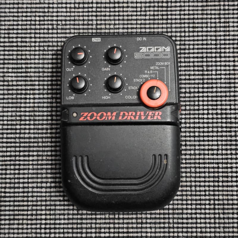 used 1994 Zoom Driver 5000 Black - Effect Pedal