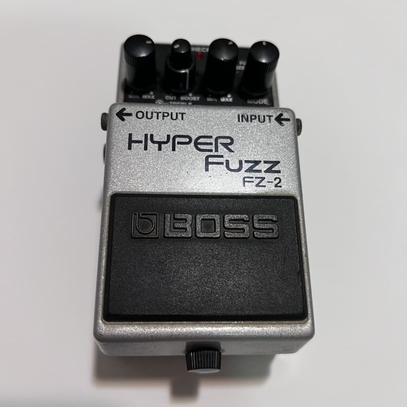 used Mid 90 s Boss Hyper Fuzz FZ-2 Silver - Effect Pedal