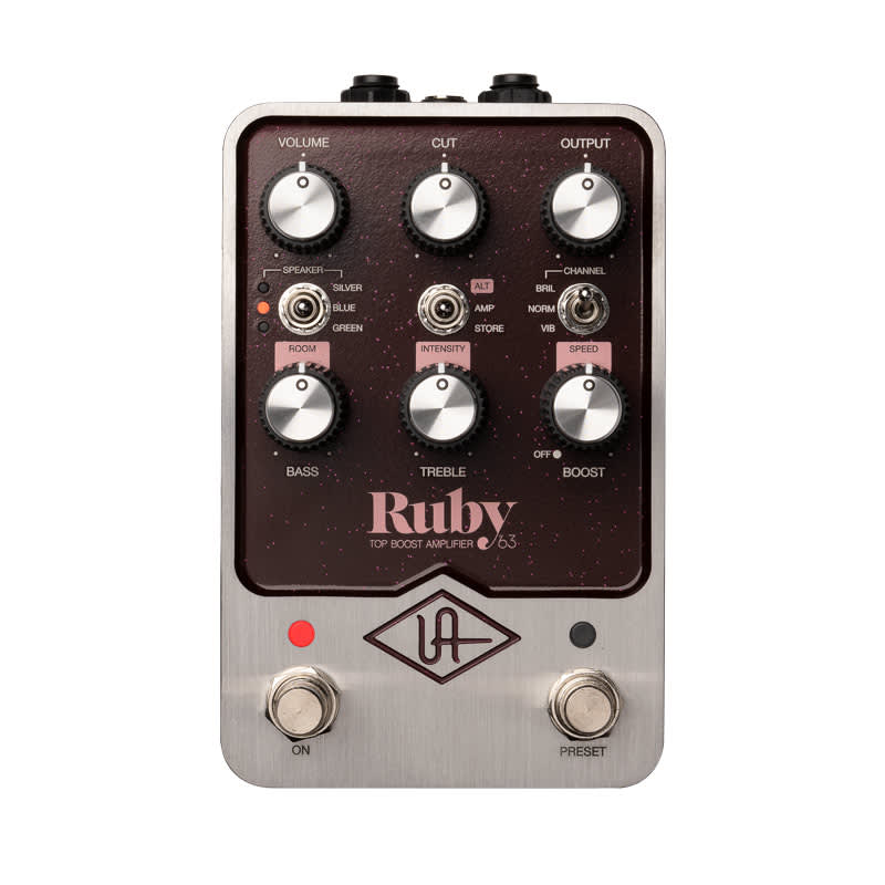 new 2023 Universal Audio Ruby 63 Ruby - Effect Pedal