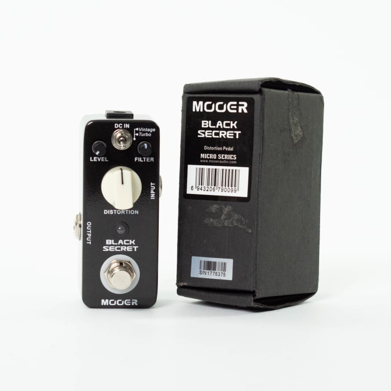 used 2010s Mooer MDS1 Black Secret Black - Effect Pedal