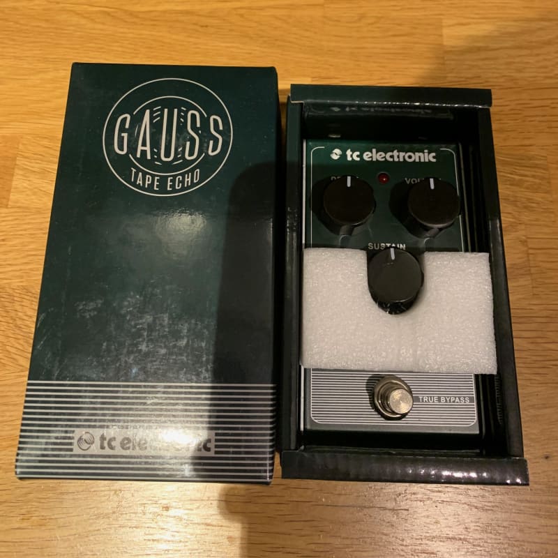 used 2015 - Present TC Electronic Gauss Tape Echo Dark Green - Effect Pedal