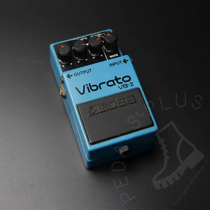 used 1982 Boss VB-2 Vibrato (Black Label) Blue - Effect Pedal