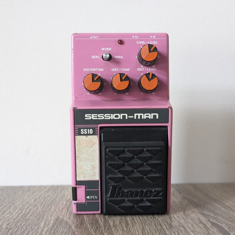 used 1986 - 1989 Ibanez SS10 Session-Man Pink - Effect Pedal