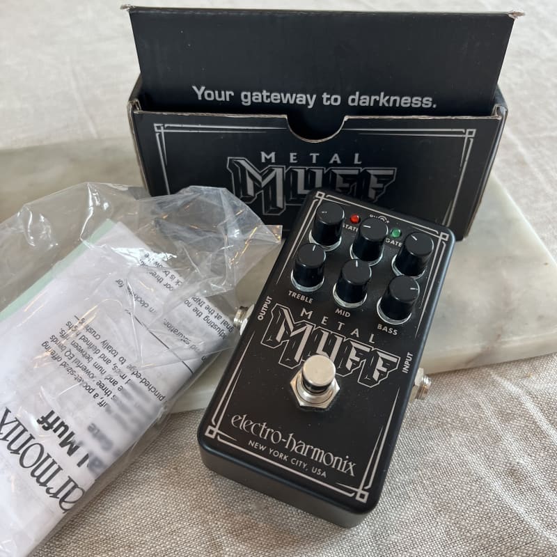 used 2021 - Present Electro-Harmonix Nano Metal Muff Black - Effect Pedal