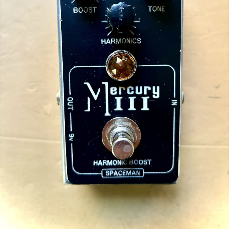 used 2010s Spaceman Mercury III Harmonic Boost Silver Edition - Effect Pedal