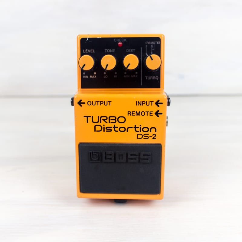 used 1989 - Present Boss DS-2 Turbo Distortion (Silver Label) Orange - Effect Pedal