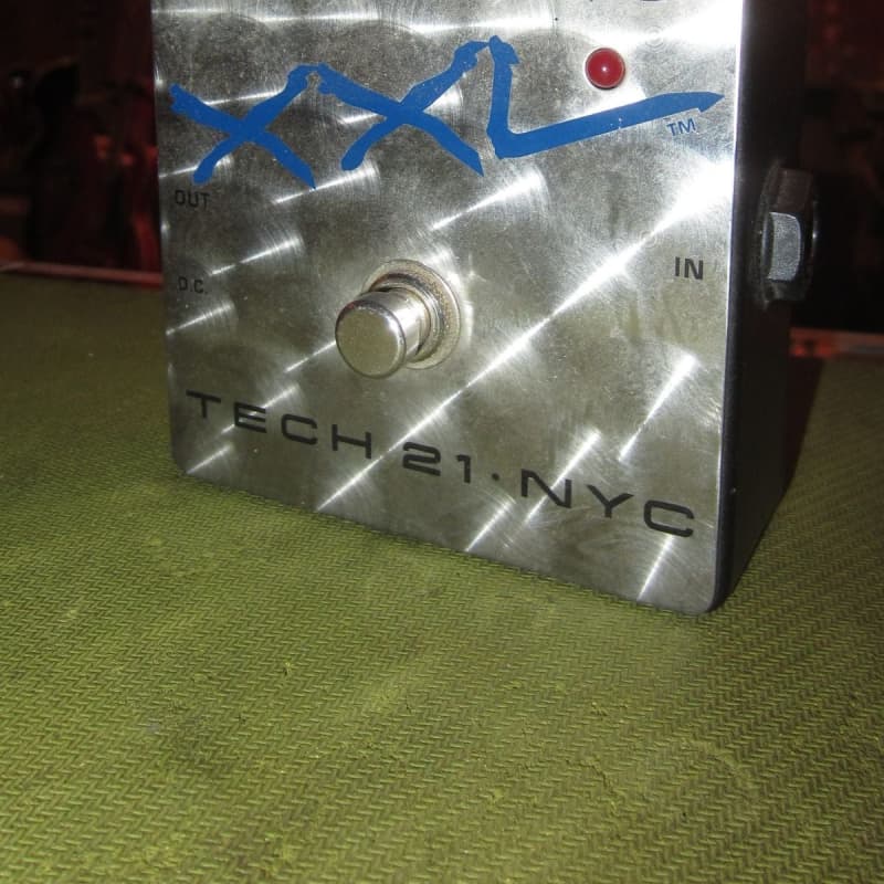 used 1999 Tech 21 XXL Distortion Pedal Chrome - Effect Pedal