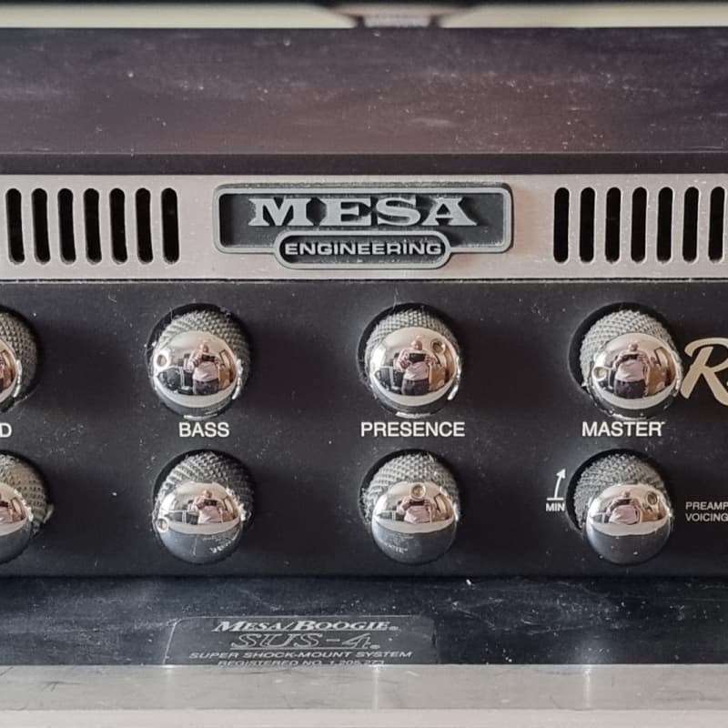 used 2001 – 2015 Mesa Boogie Rectifier Recording Preamp Black / Silver – Effect Pedal