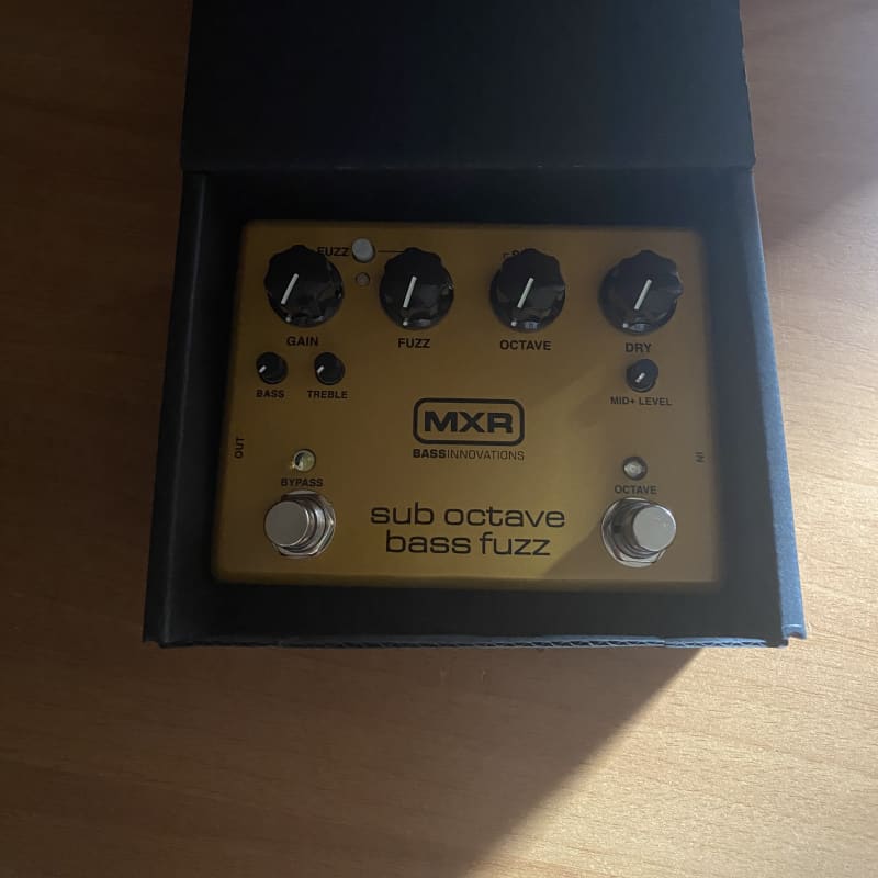 used 2024 MXR M287 Sub Octave Bass Fuzz Orange - Effect Pedal