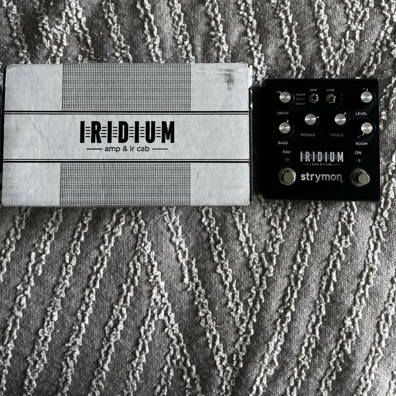 used 2019 - Present Strymon Iridium Black - Effect Pedal