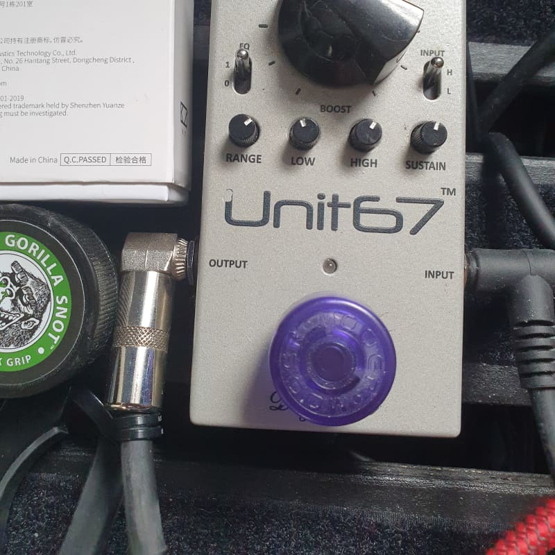 used 2010s DryBell Unit67 Compressor Silver - Effect Pedal