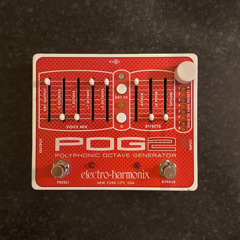 used 2009 - Present Electro-Harmonix POG2 Polyphonic Octave Generat... - Effect Pedal