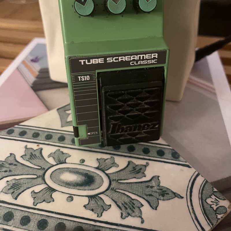 used 1986 - 1990 Ibanez TS10 Tube Screamer Classic Green - Effect Pedal