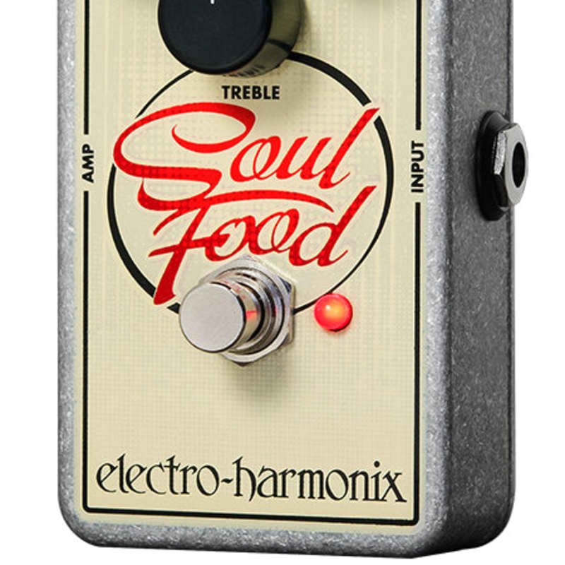 used Electro-Harmonix Used Soul Food Transparent Distortion Fuzz O... - Effect Pedal