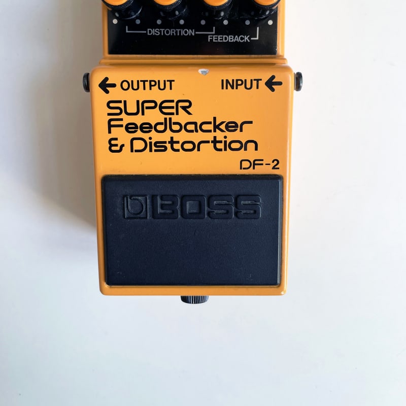 used 1985 - 1989 Boss DF-2 Super Feedbacker and Distortion Orange - Effect Pedal