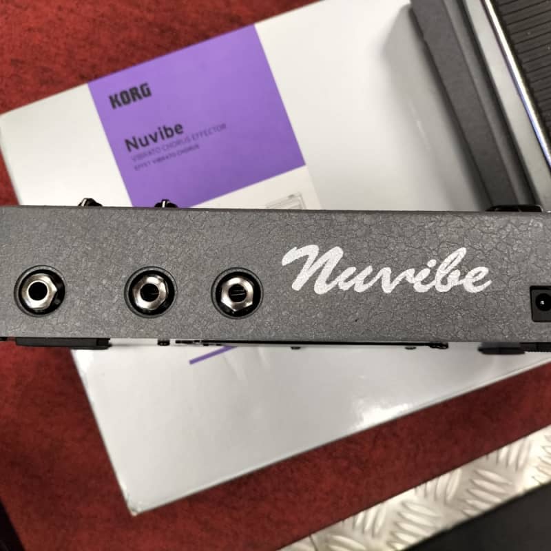 used 2010s Korg Nuvibe Vibrato/Chorus Effector Pedal Black - Effect Pedal