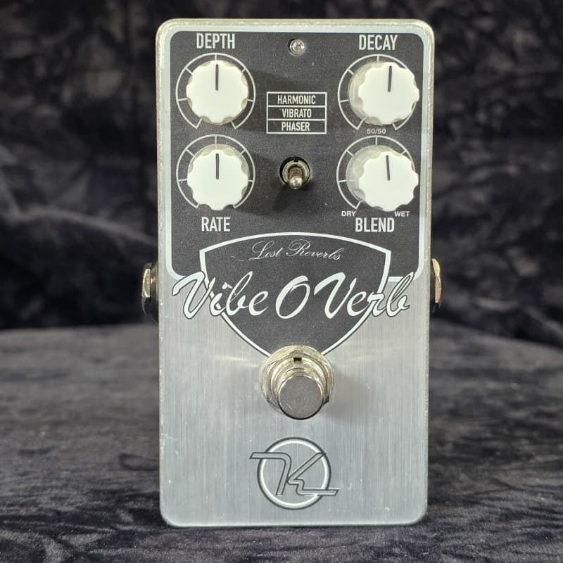 used 2015 - Present Keeley Vibe-O-Verb Silver - Effect Pedal