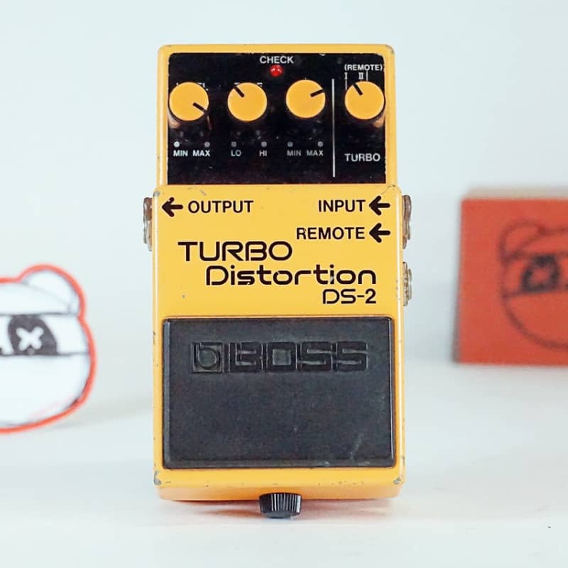 used 1995 Boss DS-2 Turbo Distortion (Silver Label) Orange - Effect Pedal