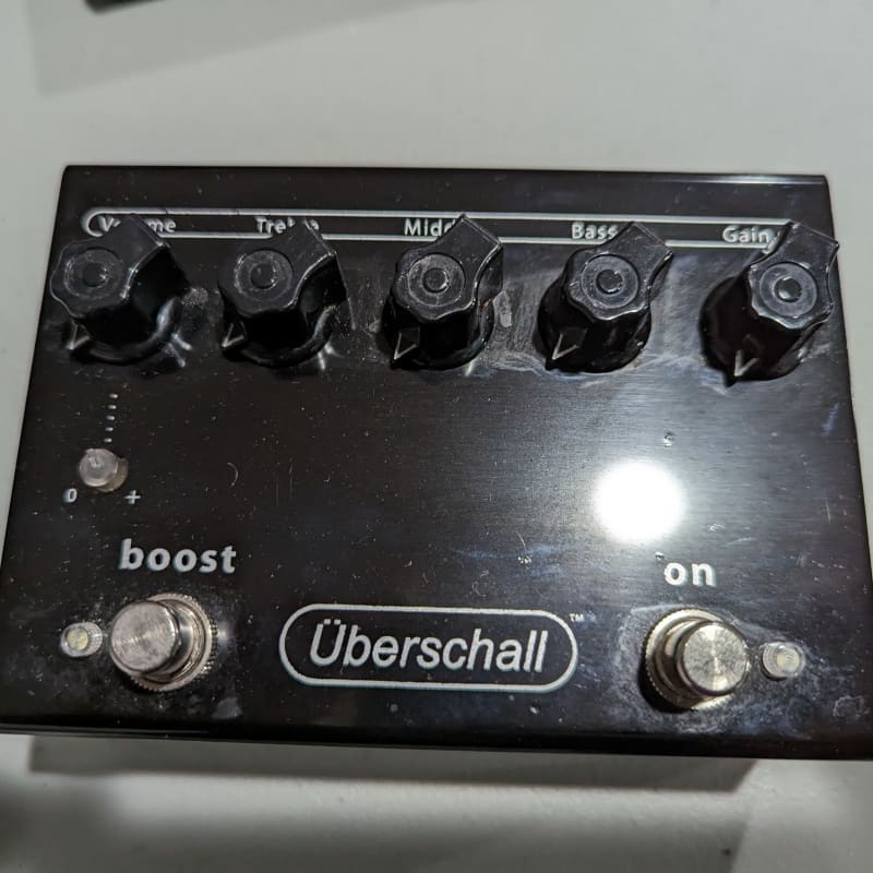 used 2010s Bogner Uberschall Pedal Black - Effect Pedal