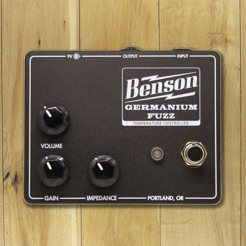 new Benson Amps Benson Amps Germanium Fuzz Snow White Black - Effect Pedal