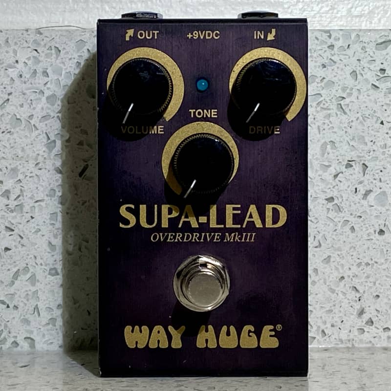 used ~2020 Way Huge Supa Lead Overdrive Black - Effect Pedal