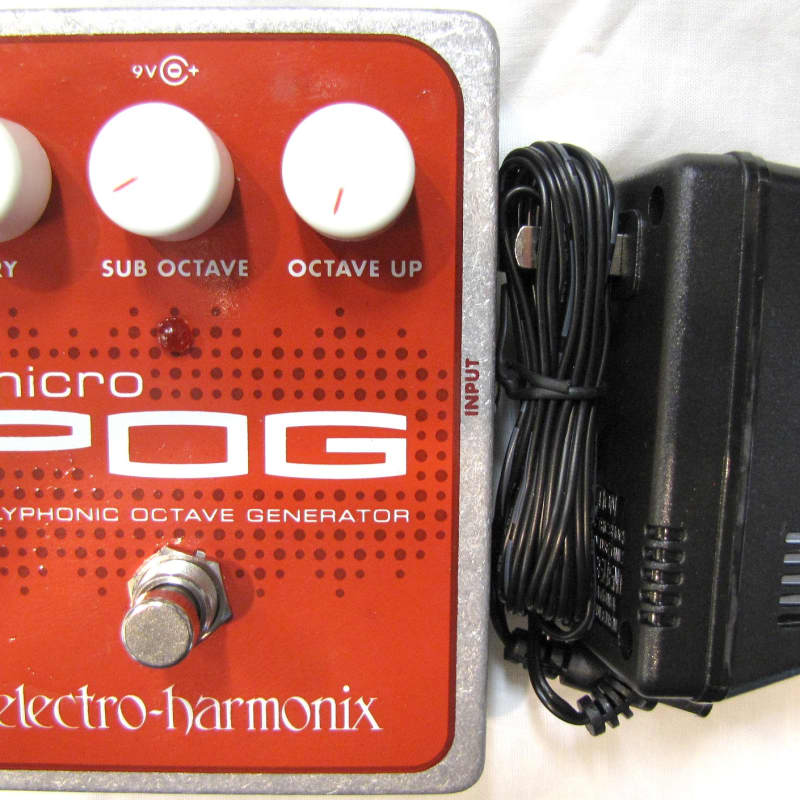 used Electro-Harmonix Micro POG Red / Gray - Effect Pedal