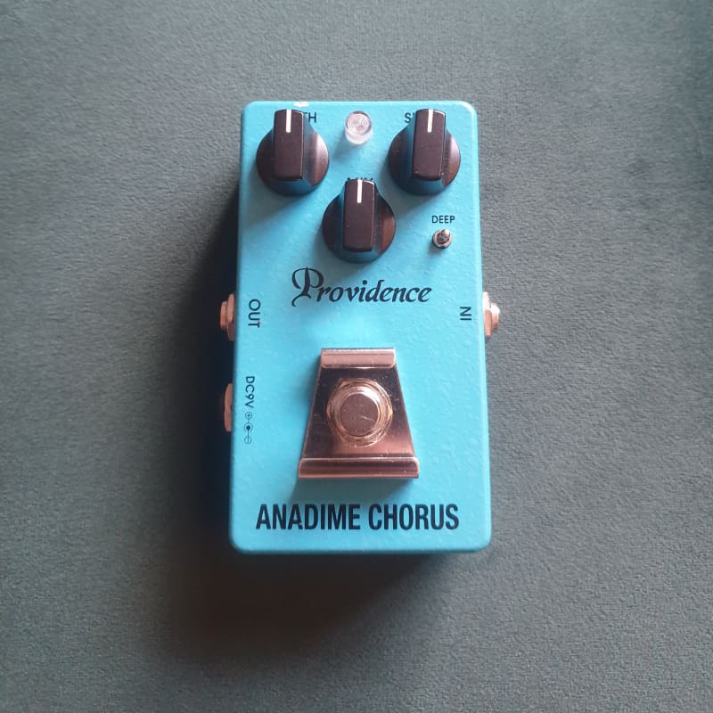 used 2010s Providence Anadime Chorus ADC-4 Blue - Effect Pedal