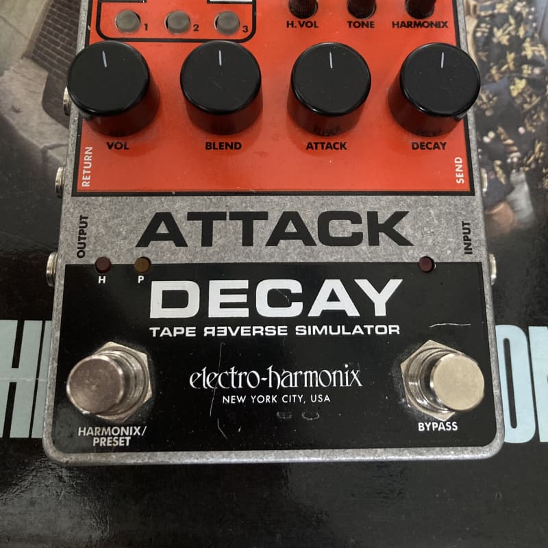 used 2019 - Present Electro-Harmonix Attack Decay Reverse Tape Simu... - Effect Pedal