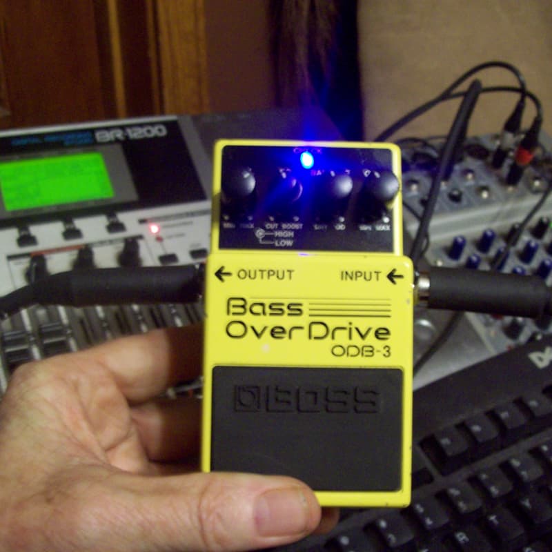 used Boss ODB-3 Bass OverDrive Yellow - Effect Pedal