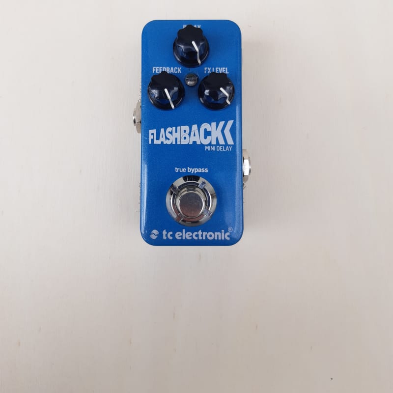 used 2014 - 2020 TC Electronic Flashback Mini Delay Blue - Effect Pedal