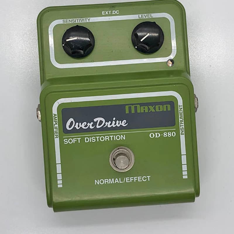 used Maxon OD-880 Soft Distortion Green - Effect Pedal