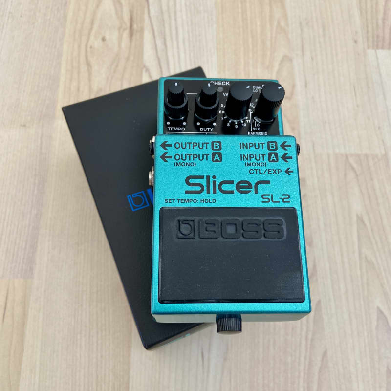 used 2022 - Present Boss SL-2 Slicer Teal - Effect Pedal