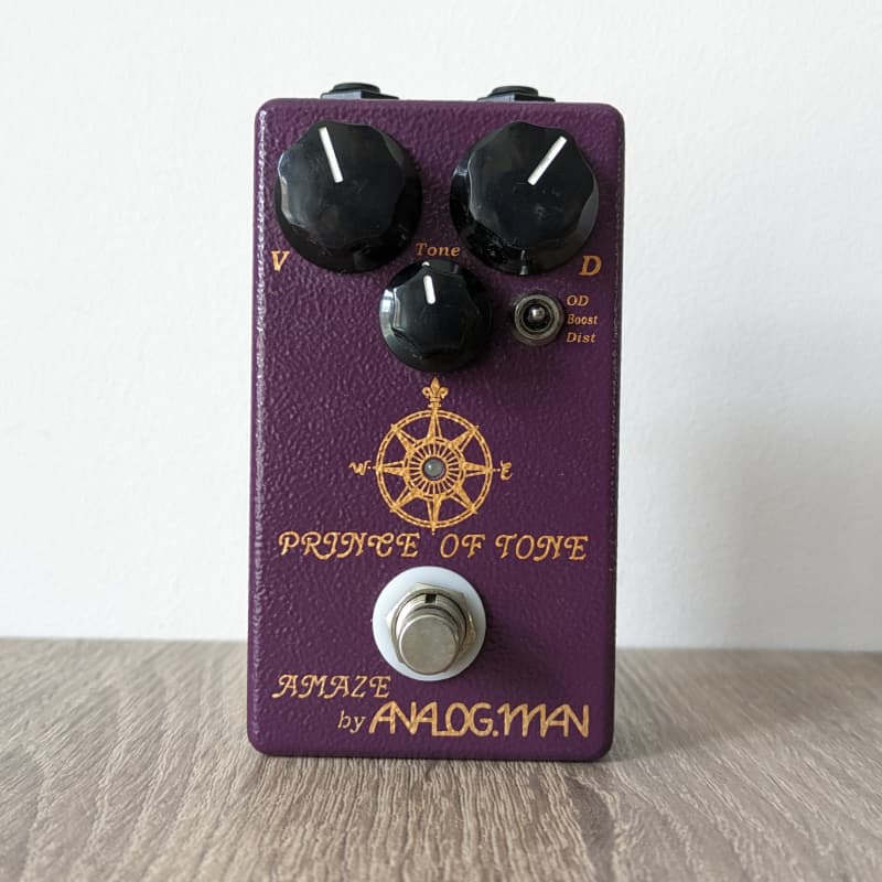 used 2010s Analogman Prince Of Tone Red - Effect Pedal