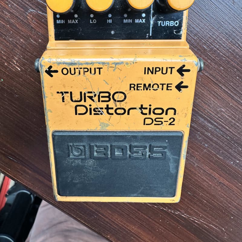 used 1989 - Present Boss DS-2 Turbo Distortion (Silver Label) Orange - Effect Pedal