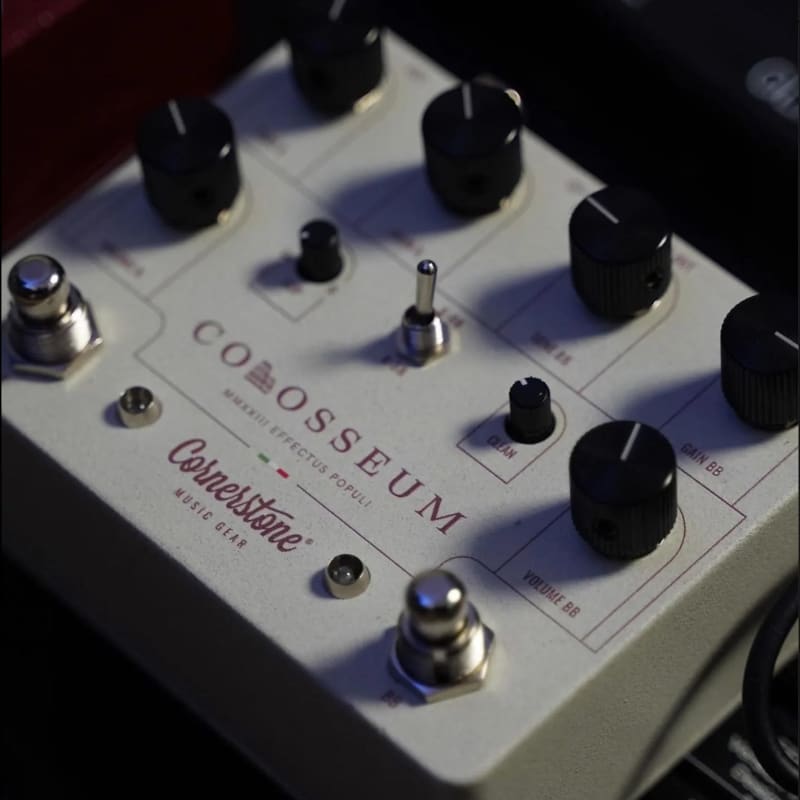 used 2023 - Present Cornerstone Music Gear Colosseum White - Effect Pedal