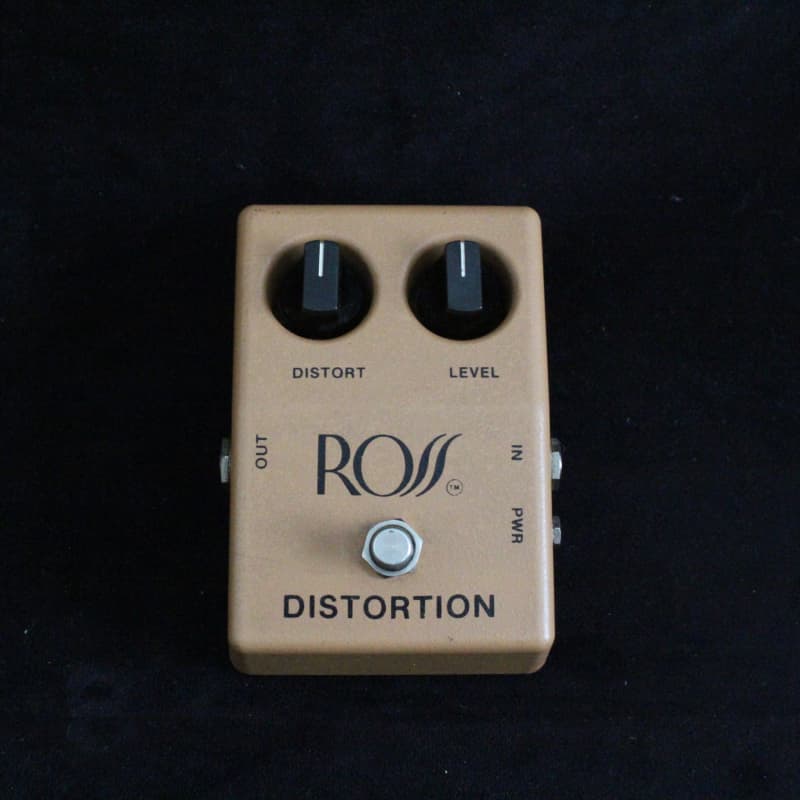 used 1970s Ross Distortion Tan - Effect Pedal