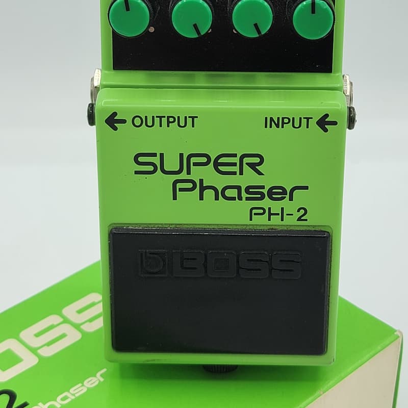 used 1984 - 1988 Boss PH-2 Super Phaser (Black Label) Green - Effect Pedal